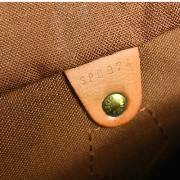AUTH LOUIS VUITTON SPEEDY 30 HANDBAG PURSE MONOGRAM CANVAS - Picture 9 of 10